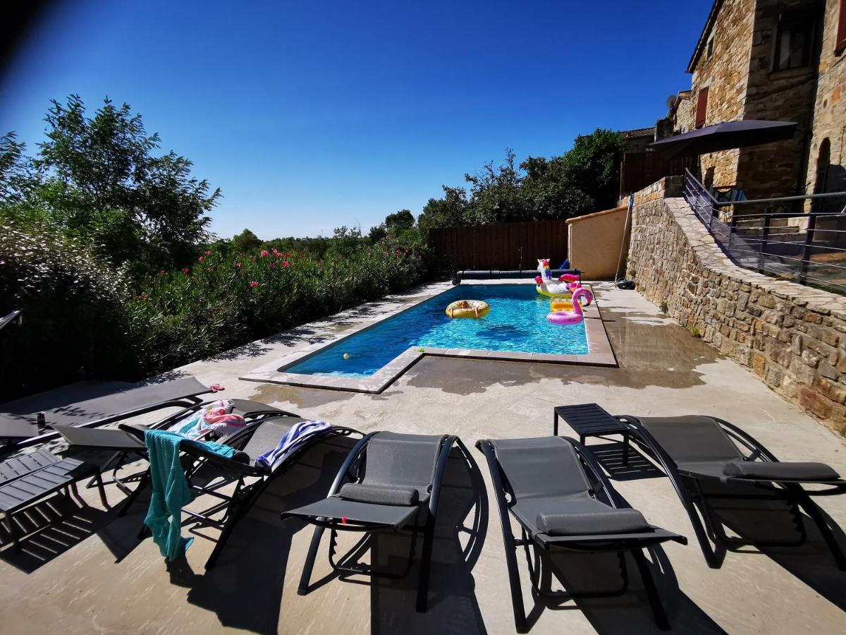 Magnifique Gite En Pierres 6 Personnes Avec Piscine Privee Ardeche Plein Sud Lablachère المظهر الخارجي الصورة