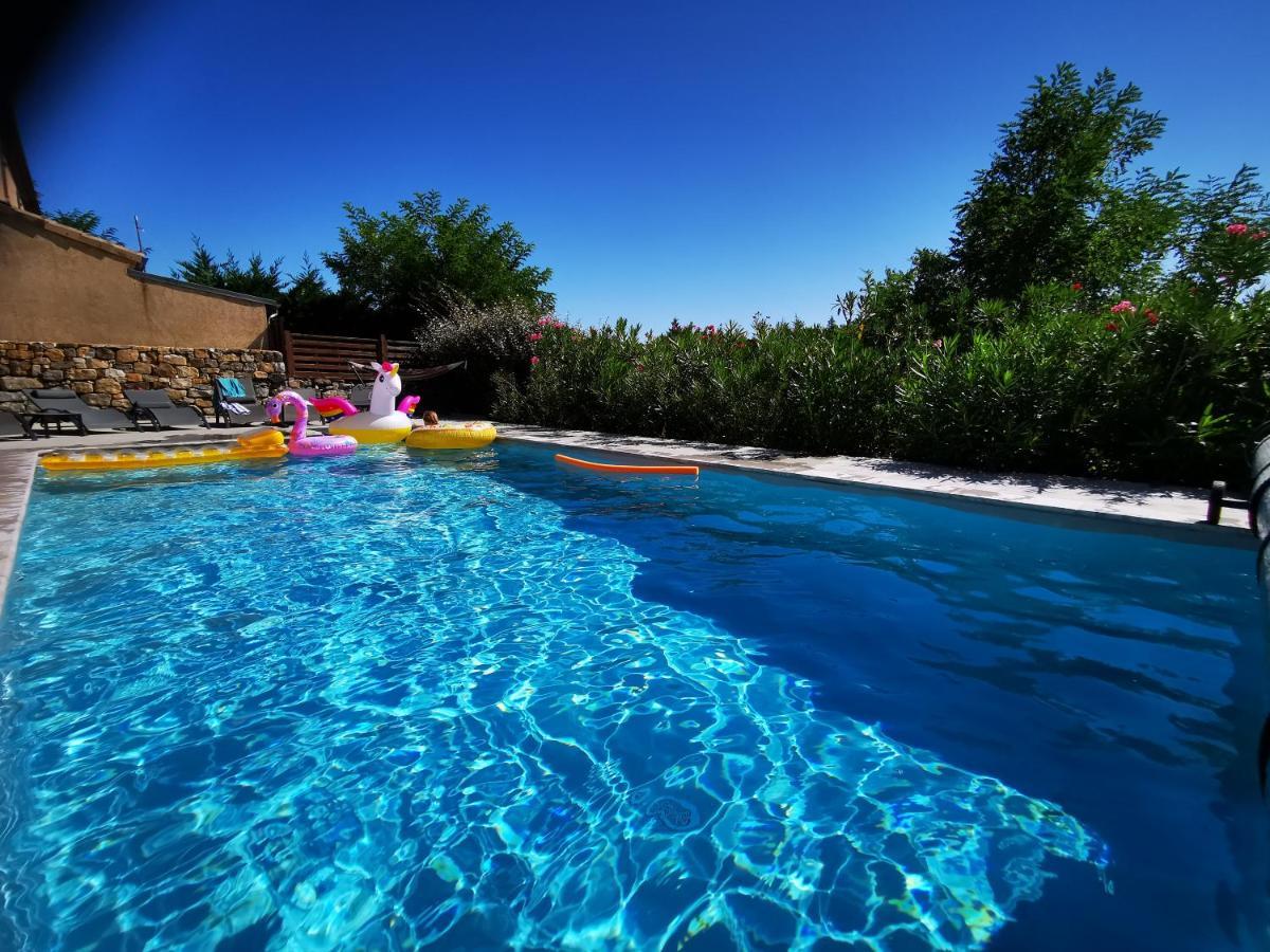 Magnifique Gite En Pierres 6 Personnes Avec Piscine Privee Ardeche Plein Sud Lablachère المظهر الخارجي الصورة